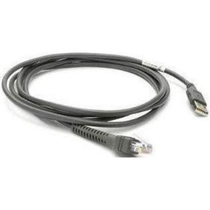 Zebra DS2208/8178-lukijan USB kaapeli, 2,1 m